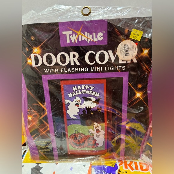 Vintage 1990s Halloween Decoration lot with hallmark Ghost Plush and NIP decor - Picture 6 of 14